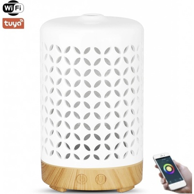 BOT Smart aroma difuzér SDC3 bílá a světle hnědé dřevo 100 ml