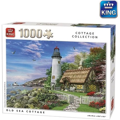 King Starý dům u moře 1000 dílků