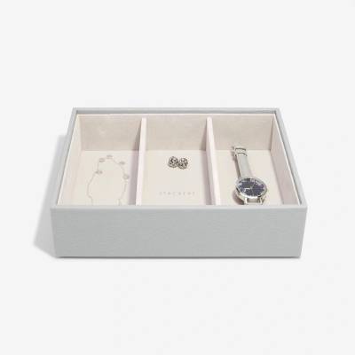 Stackers box na šperky Pebble Grey Deep Watch/Accessories šedá 74491