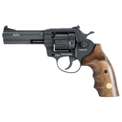 Alfaproj Revolver Alfa model 641 4″ 6 mm černěný – Zboží Mobilmania