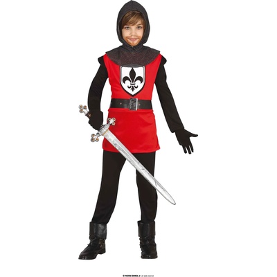 Fiestas Guirca Детски костюм за момчета Средновековен рицар Размер - деца: S: 101-109 см