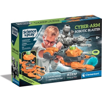 Clementoni science play Кибер ръка с роботизиран бластер
