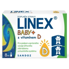 Linex Baby+ s vitamínem D 8 ml