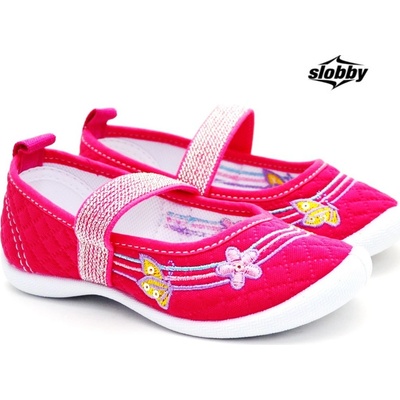 Slobby dívčí tenisky 131-0060-T1 růžové