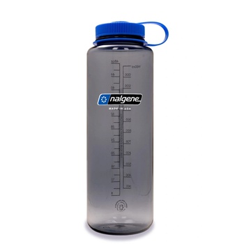Nalgene Бутилка NALGENE Wide Mouth Silo Sustain 1.5 L gray blue