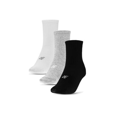4F Комплект 3 чифта дълги чорапи детски 4fjwaw23usocm233 Цветен (4fjwaw23usocm233)