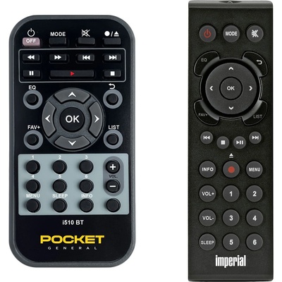 GENERAL Imperial DABMAN i510 BT - дистанционно управление дубликат (Imperial DABMAN i510 BT)