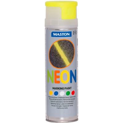 Maston Markingspray Neon 500 ml žltá