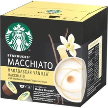 STARBUCKS Madagaskar Vanilla Latte Macchiato by NESCAFE DOLCE GUSTO Kávové kapsule 12 kapsúl