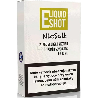 Expran SHOT SALT PG50/VG50 20mg 5x10ml
