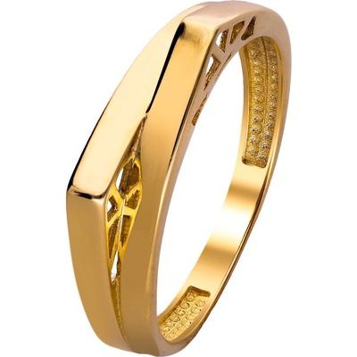 Zlaton Prsten žluté zlato s ornamentem 000542504257