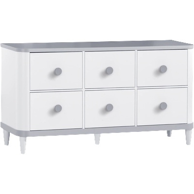 Carmen Скрин за дрехи с шест чекмеджета aden (3575810)