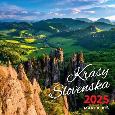HELMA Nástenný Pohľadnice zo Slovenska 2024