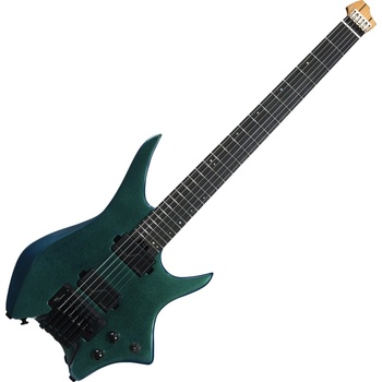 Hils Guitars HN6 NEXT Cosmic Green Chameleon Headless китара