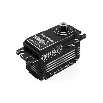 Power HD Servo TDS-2 Black Low Profil Drift HV 25kg/0.09s