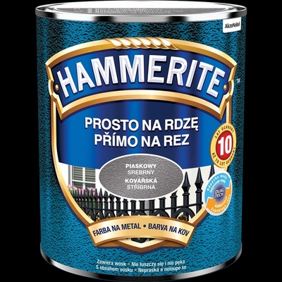 Hammerite 0,7L kováčska stříbrná