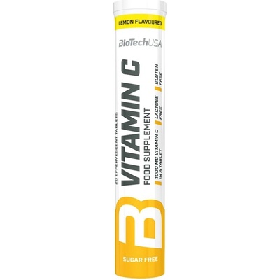Biotech USA Vitamin C 1000 mg 20 šumivých tabliet