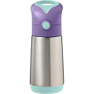 b.box Termoska na pitie so slamkou lilac pop 12m+ 350 ml