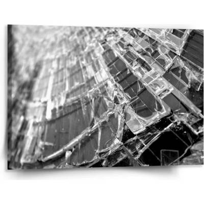 Sablio Obraz Rozbité sklo - 150x110 cm