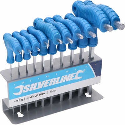 Silverline imbus sada 10 ks T kľúčov 323710