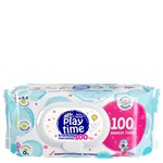 Baby Crema Мокри кърпички Baby Crema - Play Time, 100 броя (2013) - baby