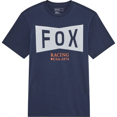 Fox Typeface Ss Prem Tee Midnight