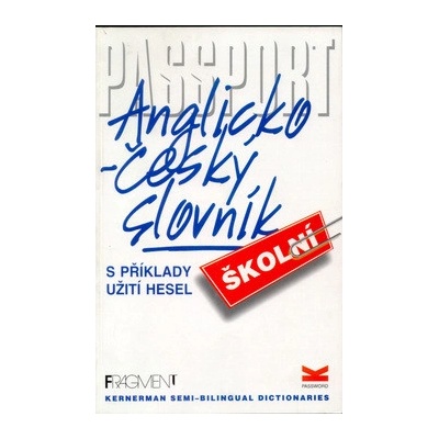 Slovník A/Č školní s příklady užití hesel