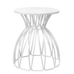 Horecano HORECANO-Метална стойка за блок маса ф25х18cm БЯЛА (HC-93874) (0193874)