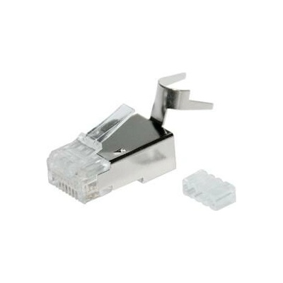 SOLARIX Konektor RJ45 CAT6A STP 8p8c stíněný skládaný na drát KRJS45/6ASLD