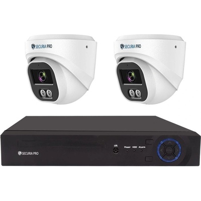 Securia Pro NVR2CHV8S-W DOME bez disku