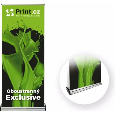 Print.cz Oboustranný reklamní Roll Up banner Exclusive, 85x200cm