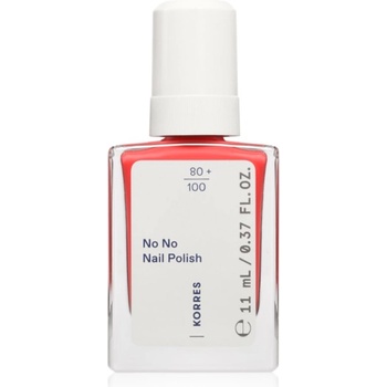KORRES No No Nail Polish подхранващ лак за нокти цвят 45 True Coral 11ml