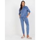 VELÚROVÉ pyžamo BR PI 9117 dARK BLUE