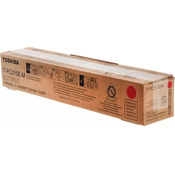 Toshiba original toner T-FC210EM, 6AJ00000165, magenta, 33600str (6AJ00000165)