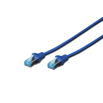 ASSMANN CAT5e SF-UTP Patch Cable 1m Blue, Мрежови кабели (DK-1531-010/B) (DK-1531-010/B)
