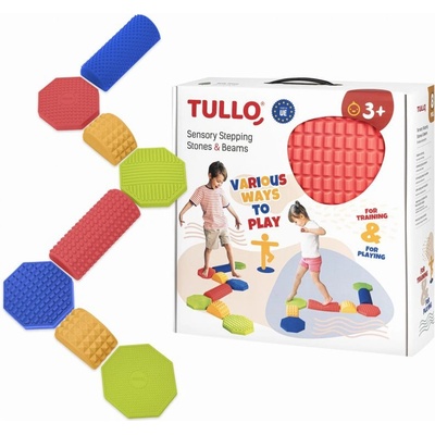 Tullo Senzorický chodník kamene + kladiny 8 ks