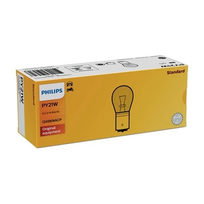 Philips Крушка, мигач philips py21w, 12v, 21w, 10 бр