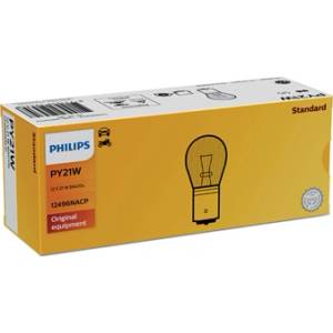 Philips Крушка, мигач philips py21w, 12v, 21w, 10 бр