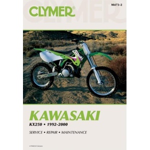 Clymer Kawasaki KX250 1992-2000 | Penton (ISBN: 9780892878673)
