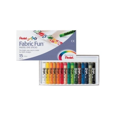 Pentel Artist Voskovky na textil sada 15 ks