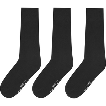 Image 1 of Firetrap Мъжки чорапи Firetrap 3 Pack Formal Socks Mens - Black