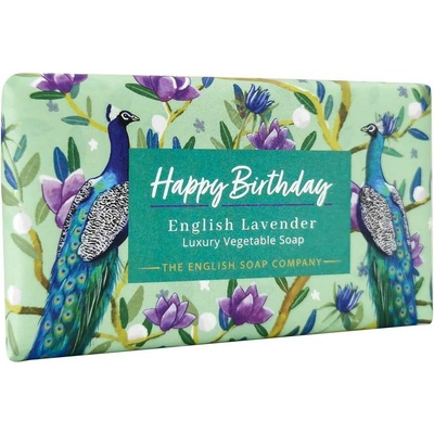 English Soap Company tuhé mýdlo Všetko najlepšie Levanduľa 190 g