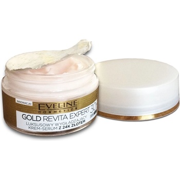 Eveline Cosmetics Gold Lift Expert luxusné spevňujúci krém-sérum 40+ 50 ml