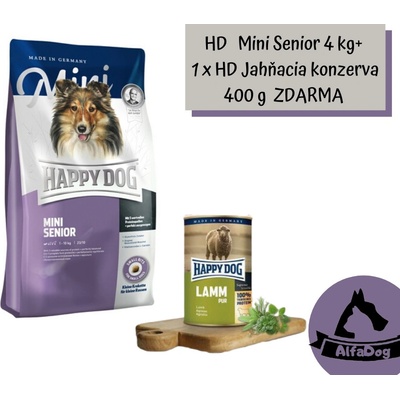 Happy Dog Supreme Mini Senior 4 kg