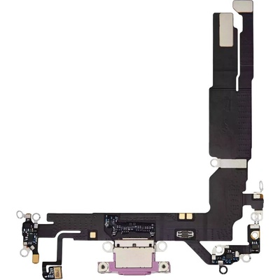 Nabíjecí obvod + Flex kabel iPhone 16 - růžový IPH1423