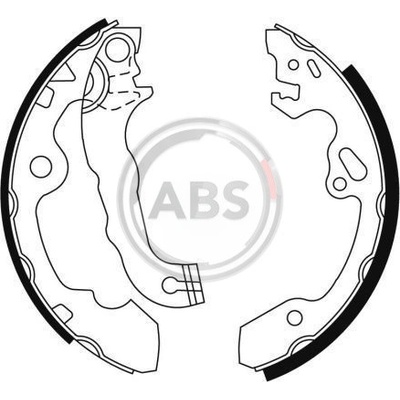 A.B.S. Sada brzdových čeľustí 9054