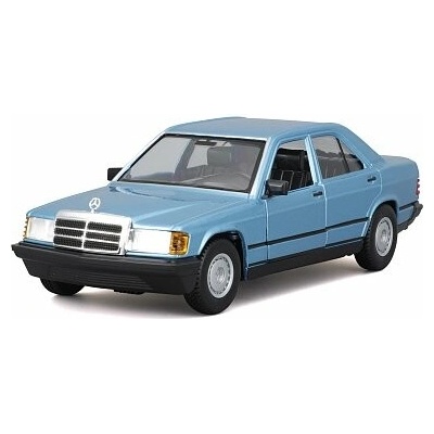 Bburago Auta HOBBY Mercedes-Benz 190 E 2.6 modrá metalíza 1:24