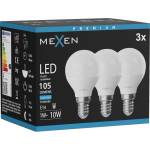 Mexen Nova 3x LED крушка E14, G45, 1W, Студена - 6500K, 105 lm - L101-E14-0165-01x03 (L101-E14-0165-01x03)