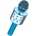 Karaoke bluetooth mikrofón Černá