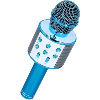 Karaoke bluetooth mikrofón Černá